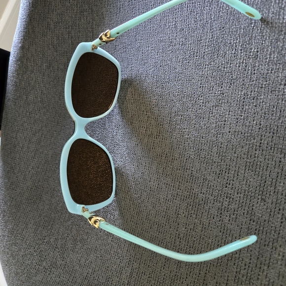 Tiffany & Co Prescription Sunglasse OTF4076 Havana On Tiffany blue/need New Lens - Picture 3 of 10